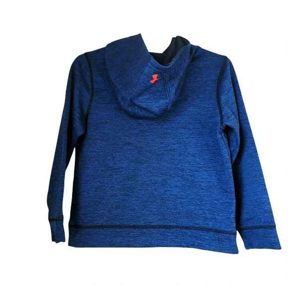 Under Armour Hoodie Youth Medium Boys Blue Long Sleeve Warm Winter size M - Picture 2 of 10